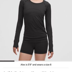 Lululemon Swiftly Tech Long Sleeve Shirt